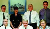 From left back row: Wayne Walton, National Sales Manager &#8211; Flow; Gail Wilson, National Sales Manager &#8211; Energy; Dave Rosser, General Manager &#8211; Energy; and Marc von Ruben, Director Control Division. From left front row: Steve Buchanan, Financial Director; Barry Bamberger, Managing Director; and Gill Darge, Director Sales & Marketing